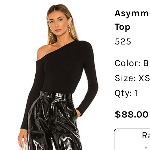 Tops - 525 Asymmetrical Top